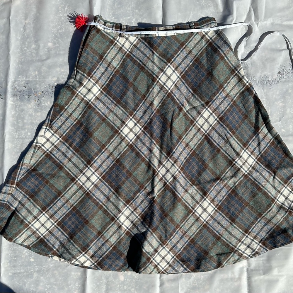GUC vintage Multicolor Plaid Skirt